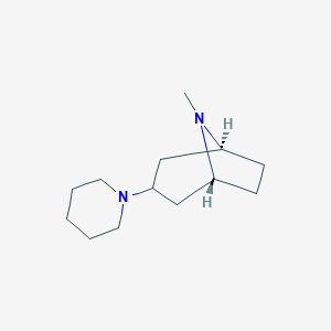 B136676 exo-3-(1-Piperdinyl)tropane CAS No. 125541-18-6