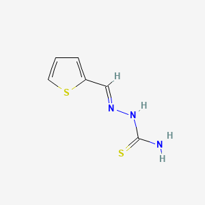 molecular formula C6H7N3S2 B1366772 2-Formylthiophene thiosemicarbazone CAS No. 5351-91-7