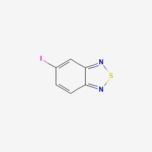 molecular formula C6H3IN2S B13667781 5-Iodobenzo[c][1,2,5]thiadiazole 