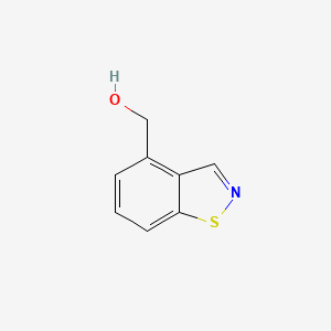 molecular formula C8H7NOS B13667801 Benzo[d]isothiazol-4-ylmethanol 