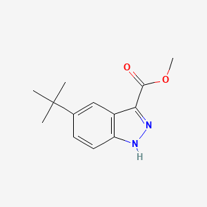 Methyl 5-(tert-butyl)-1H-indazole-3-carboxylate