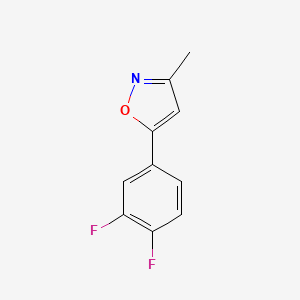 5-(3,4-Difluorophenyl)-3-methylisoxazole