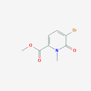 Methyl 5-Bromo-1-methyl-6-oxo-1,6-dihydropyridine-2-carboxylate