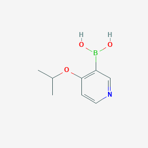 molecular formula C8H12BNO3 B13668095 (4-Isopropoxypyridin-3-yl)boronic acid 