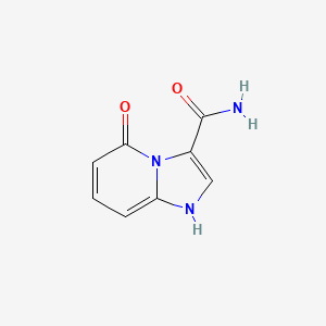 5-Hydroxyimidazo[1,2-a]pyridine-3-carboxamide