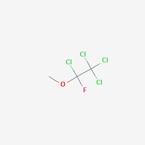 B1366816 1,1,1,2-Tetrachloro-2-fluoro-2-methoxyethane CAS No. 37021-34-4