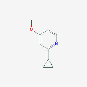 2-Cyclopropyl-4-methoxypyridine