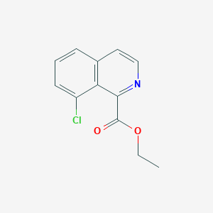 Ethyl 8-chloroisoquinoline-1-carboxylate