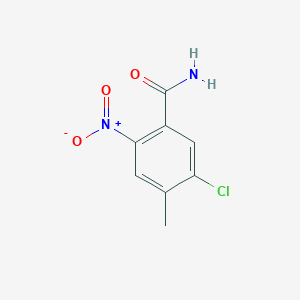 5-Chloro-4-methyl-2-nitrobenzamide