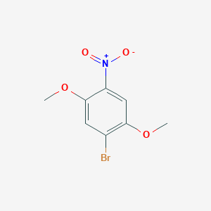 molecular formula C8H8BrNO4 B1366823 1-溴-2,5-二甲氧基-4-硝基苯 CAS No. 98545-68-7