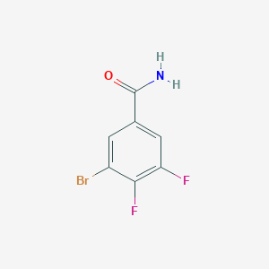 3-Bromo-4,5-difluorobenzamide