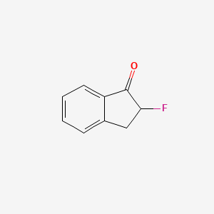 molecular formula C9H7FO B1366827 2-氟茚满-1-酮 CAS No. 700-76-5