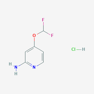 4-(Difluoromethoxy)pyridin-2-amine hydrochloride