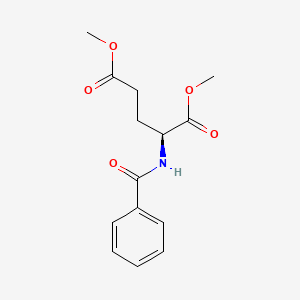 B1366837 (S)-dimethyl 2-benzamidopentanedioate CAS No. 86555-46-6