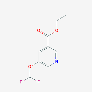 Ethyl 5-(difluoromethoxy)nicotinate