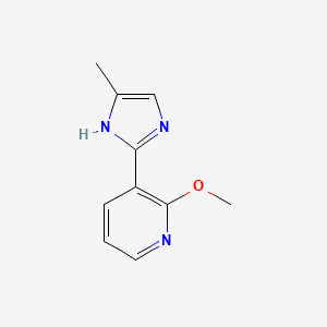 2-Methoxy-3-(5-methyl-2-imidazolyl)pyridine