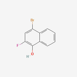 4-Bromo-2-fluoronaphthalen-1-ol