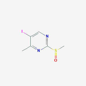 5-Iodo-4-methyl-2-(methylsulfinyl)pyrimidine