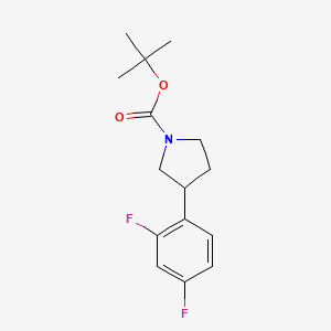 1-Boc-3-(2,4-difluorophenyl)pyrrolidine