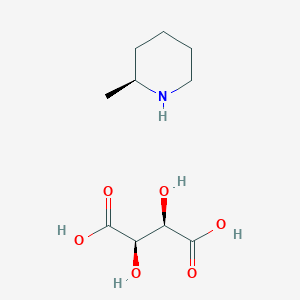 B1366882 (S)-2-Methylpiperidine (2R,3R)-2,3-dihydroxysuccinate CAS No. 36702-48-4