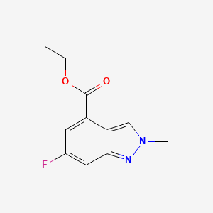 Ethyl 6-fluoro-2-methyl-2H-indazole-4-carboxylate