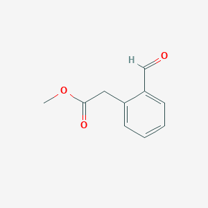 molecular formula C10H10O3 B1366889 2-(2-甲酰基苯基)乙酸甲酯 CAS No. 63969-83-5