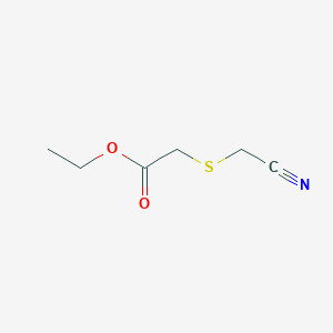 Ethyl [(cyanomethyl)sulfanyl]acetate