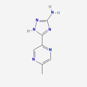 5-Amino-3-(5-methyl-2-pyrazinyl)-1H-1,2,4-triazole