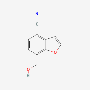 7-(Hydroxymethyl)benzofuran-4-carbonitrile