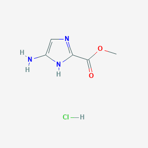 Methyl 4-amino-1H-imidazole-2-carboxylate hydrochloride