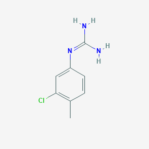 molecular formula C8H10ClN3 B1366899 N-(3-氯-4-甲基苯基)胍 CAS No. 57004-56-5
