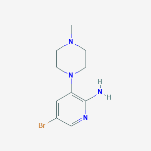 5-Bromo-3-(4-methylpiperazin-1-yl)pyridin-2-amine