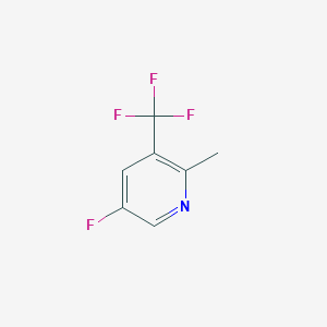 5-Fluoro-2-methyl-3-(trifluoromethyl)pyridine