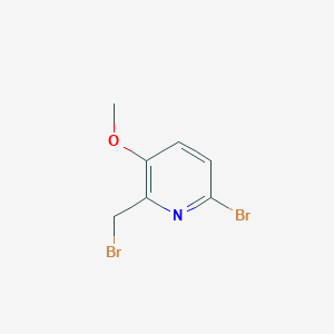 6-Bromo-2-(bromomethyl)-3-methoxypyridine