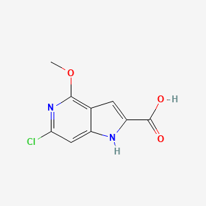 6-Chloro-4-methoxy-1H-pyrrolo[3,2-c]pyridine-2-carboxylic acid