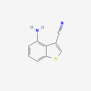 4-Aminobenzo[b]thiophene-3-carbonitrile