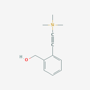 (2-((Trimethylsilyl)ethynyl)phenyl)methanol