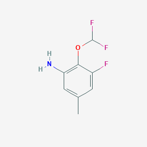 2-(Difluoromethoxy)-3-fluoro-5-methylaniline