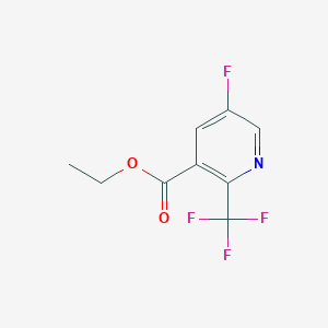 Ethyl 5-fluoro-2-(trifluoromethyl)nicotinate