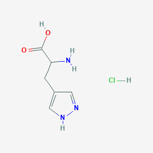 2-Amino-3-(1H-pyrazol-4-yl)propanoic acid hydrochloride