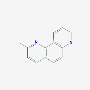 molecular formula C13H10N2 B1366921 2-甲基-1,7-菲咯啉 CAS No. 61351-90-4