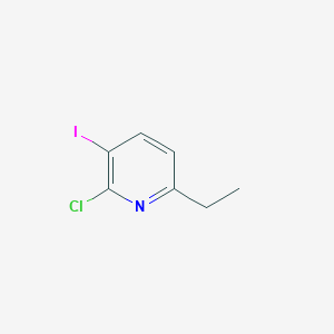 2-Chloro-6-ethyl-3-iodopyridine