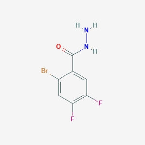 2-Bromo-4,5-difluorobenzohydrazide