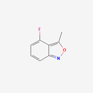 4-Fluoro-3-methylbenzo[c]isoxazole