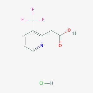 2-(3-(Trifluoromethyl)pyridin-2-yl)acetic acid hydrochloride