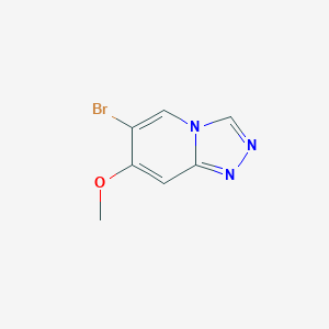 6-Bromo-7-methoxy-[1,2,4]triazolo[4,3-a]pyridine