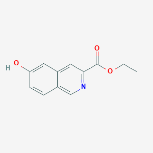 Ethyl 6-hydroxyisoquinoline-3-carboxylate