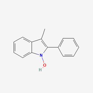 3-Methyl-2-phenyl-1H-indol-1-ol