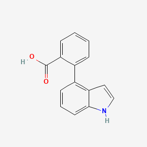 2-(1H-indol-4-yl)benzoic acid