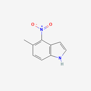 molecular formula C9H8N2O2 B1366938 5-methyl-4-nitro-1H-indole CAS No. 61149-54-0